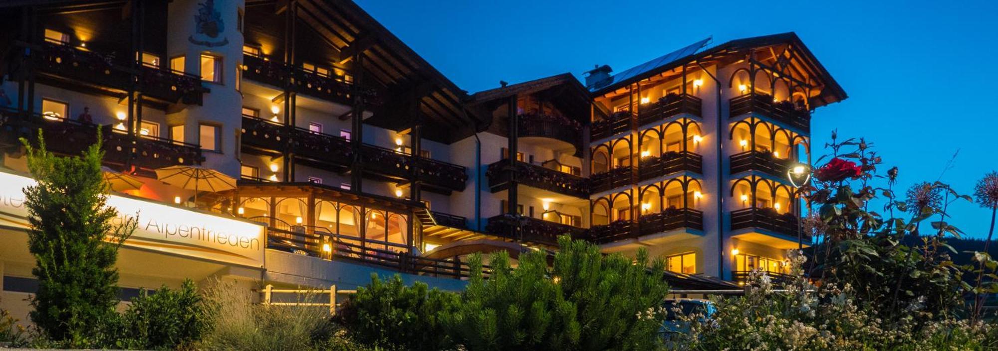 Hotel Alpenfrieden Maranza Exterior photo
